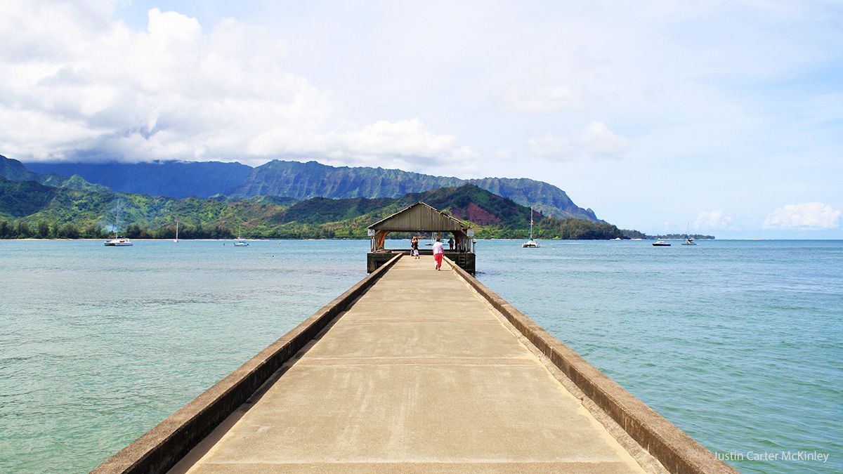 Heavenly Hawaii - Hanalei Bay Pier - Kauai