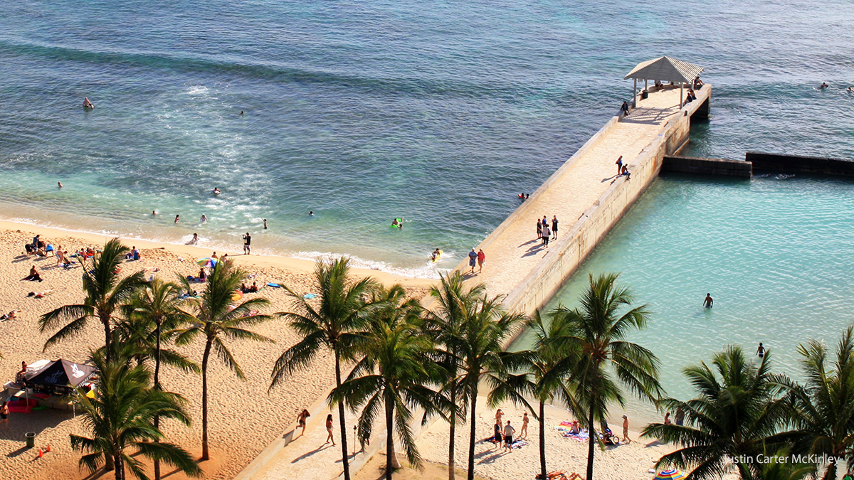 Heavenly Hawaii - Pier in Waikiki