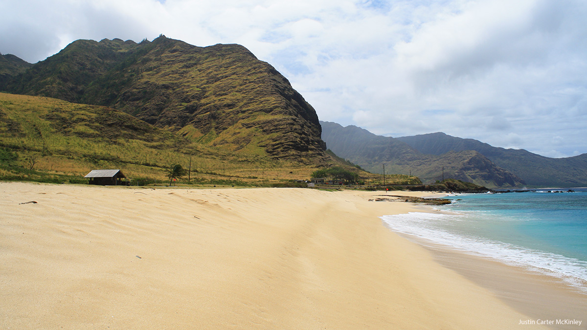 Heavenly Hawaii - Western Shore of Oahu - Empty Beach